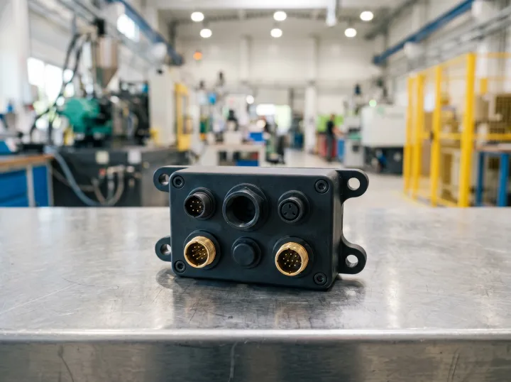Sensor- und Steuerungsgehäuse aus technischem Kunststoff für Automatisierung