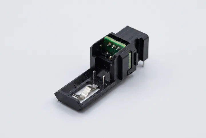 Elektromechanisches Systemmodul mit integrierter Platine und Kontakten – komplette febana-Systemlösung